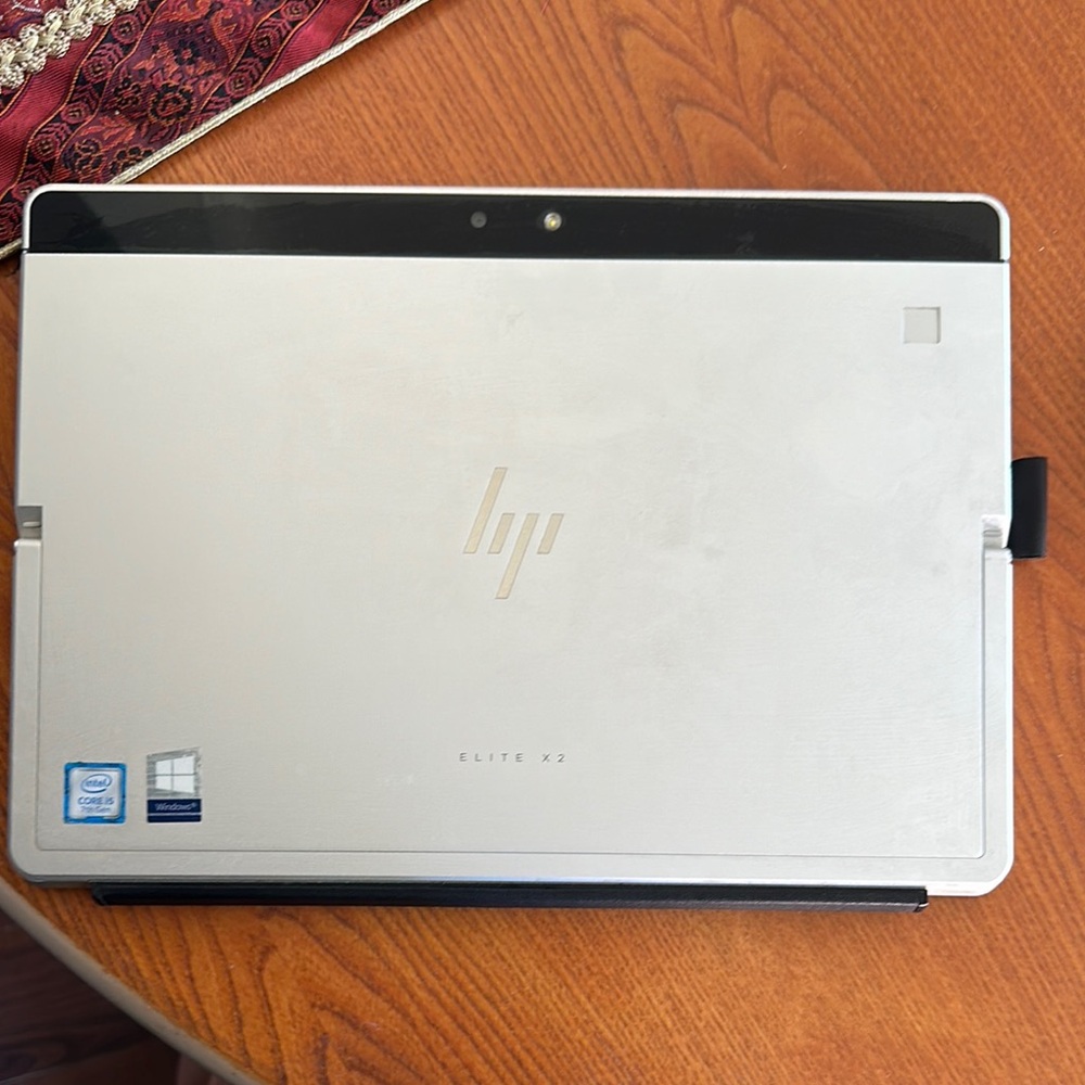 HP Silver Convertible Laptop Premium Design